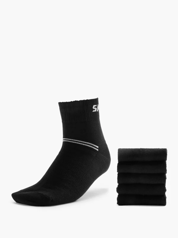 Outlet Skechers Calzino Nero