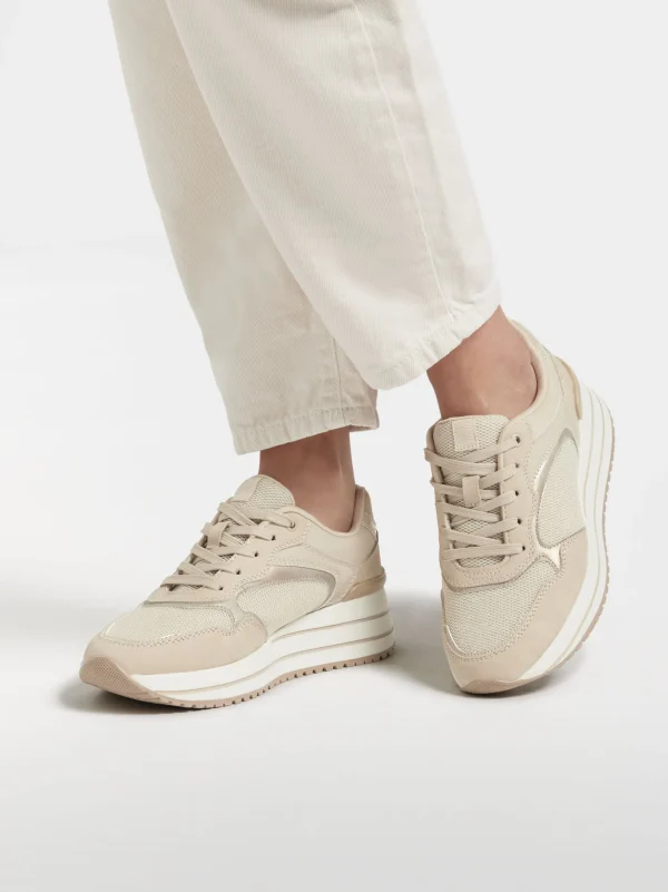 New Graceland Chunky sneaker Beige