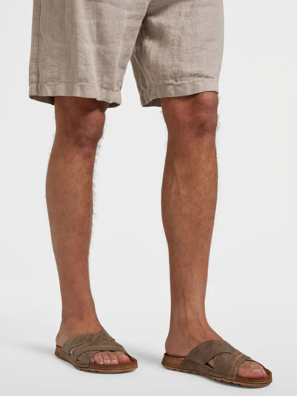 Fashion Memphis One Ciabatta aperta dietro Marrone