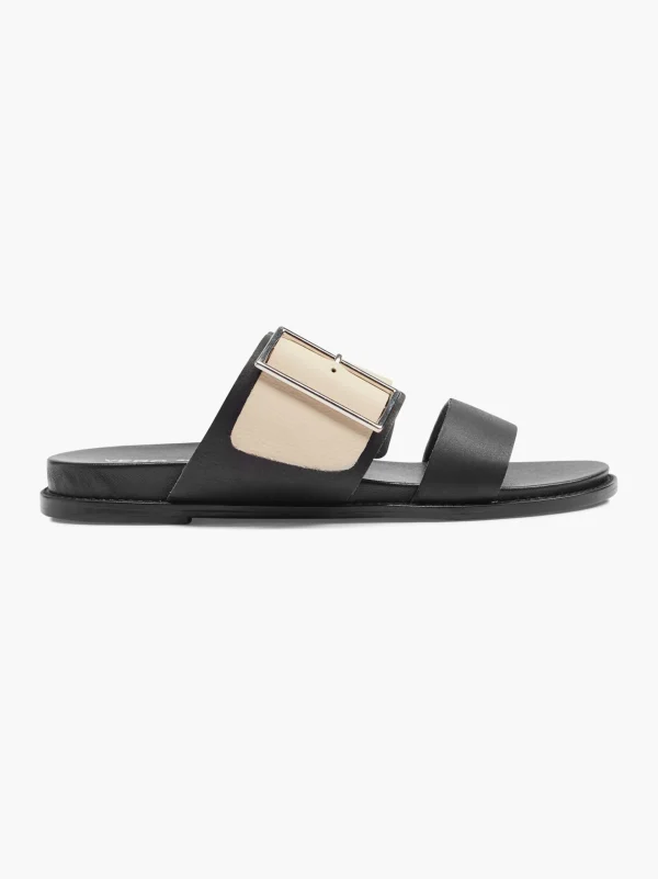 Online Vero Moda Ciabatta aperta dietro Nero