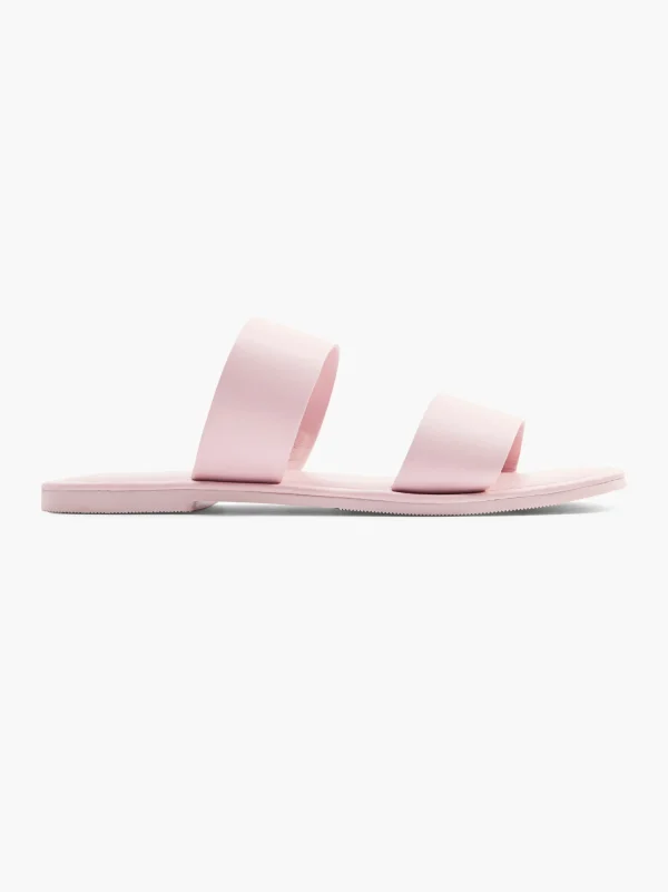 Outlet Vero Moda Ciabatta aperta dietro Rosa