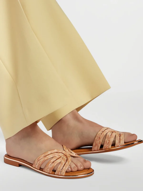 Online Graceland Ciabatta aperta dietro Rosa