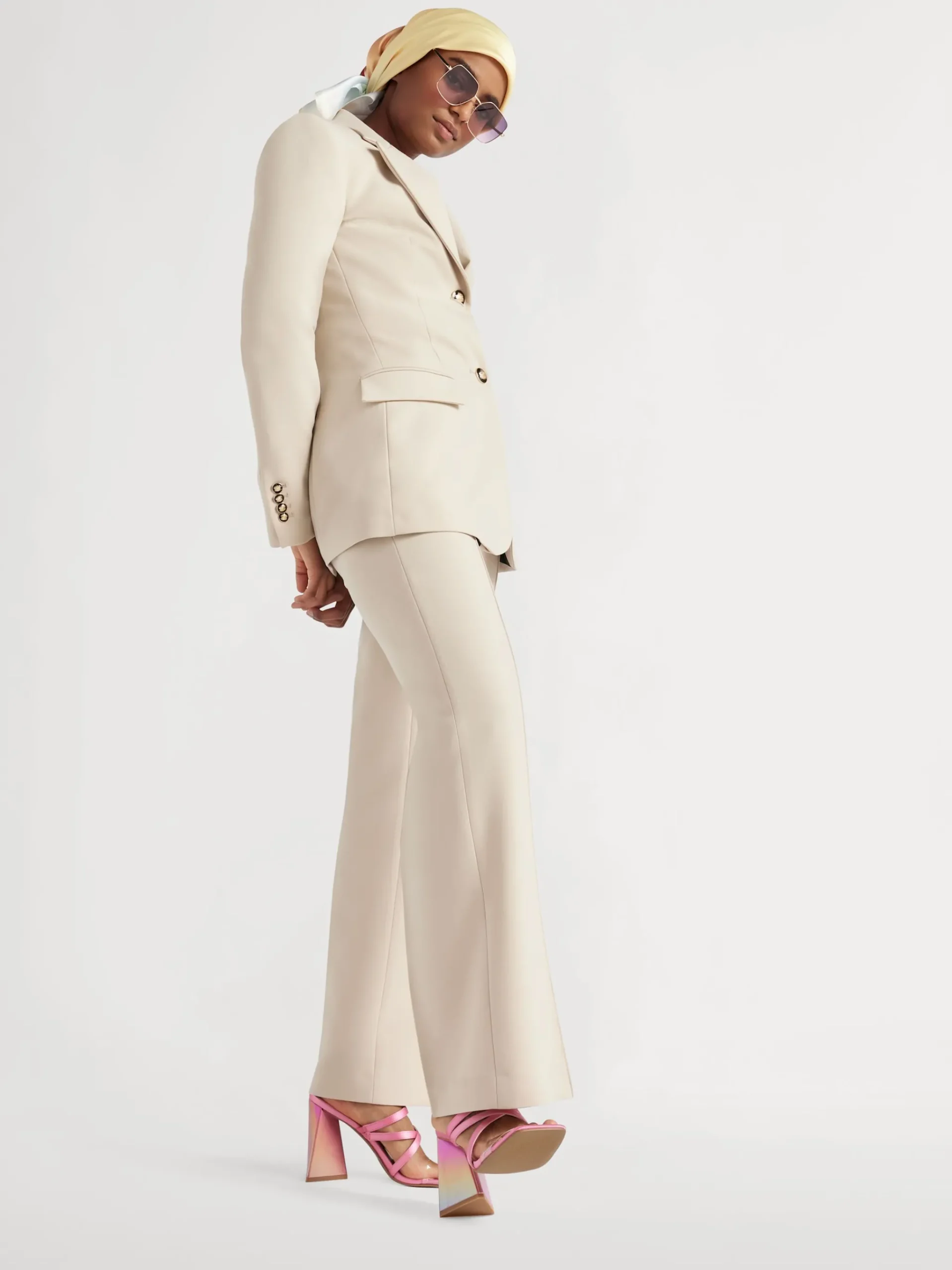 New Catwalk Ciabatta aperta dietro Rosa