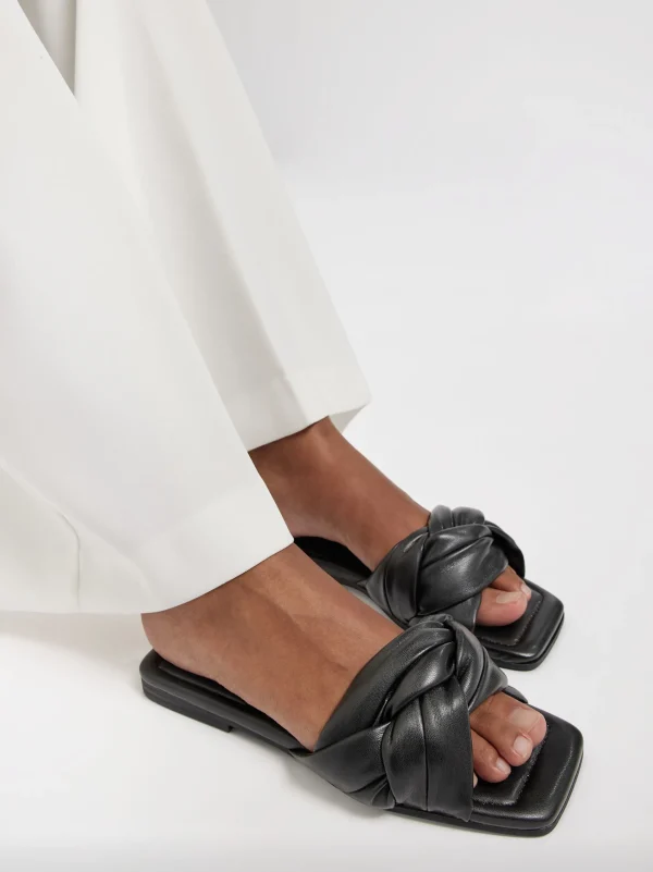 Sale Catwalk Ciabatta aperta dietro Nero