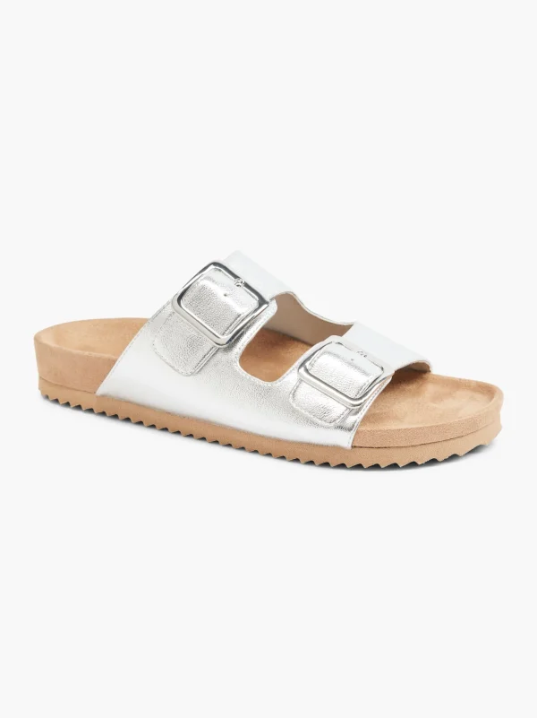 Best Sale Graceland Ciabatta con plantare profondo Argento