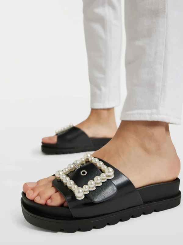 Fashion Catwalk Ciabatte Nero