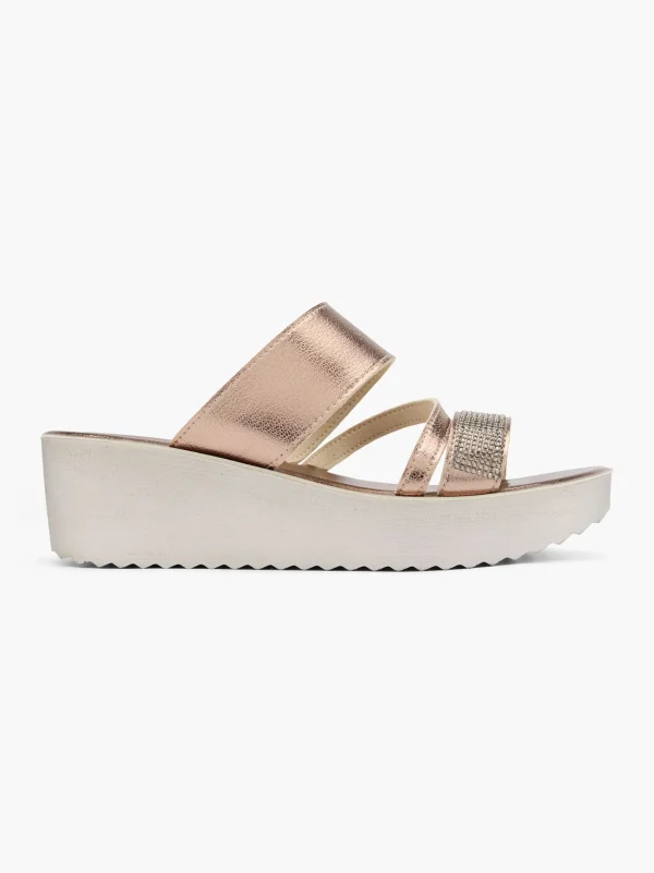 New Graceland Ciabatte da piscina Oro