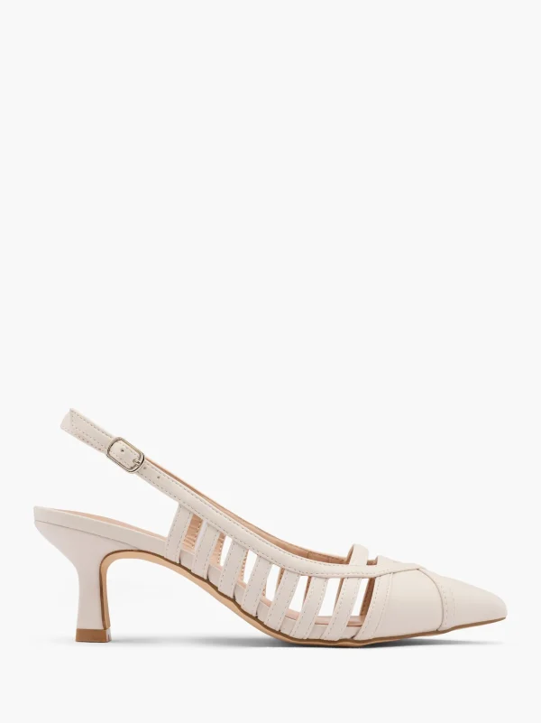 Outlet Catwalk Décolleté con cinturino Beige