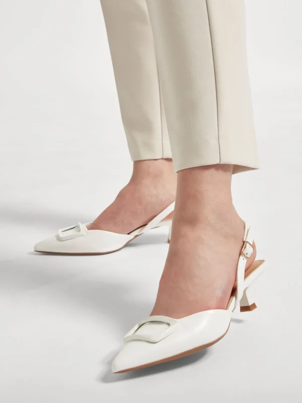 Sale Graceland Décolleté con cinturino Bianco