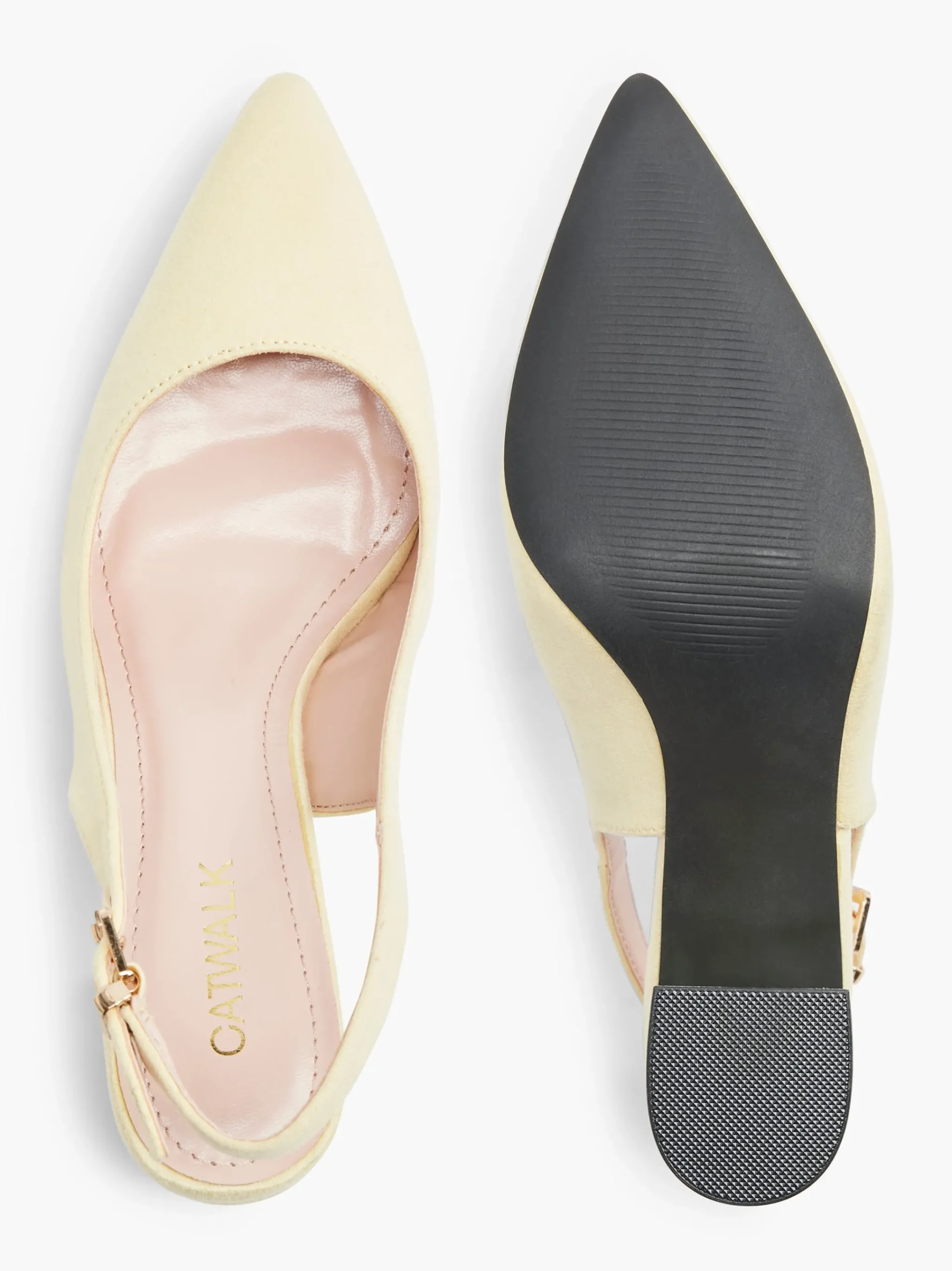 Best Catwalk Décolleté con cinturino Giallo