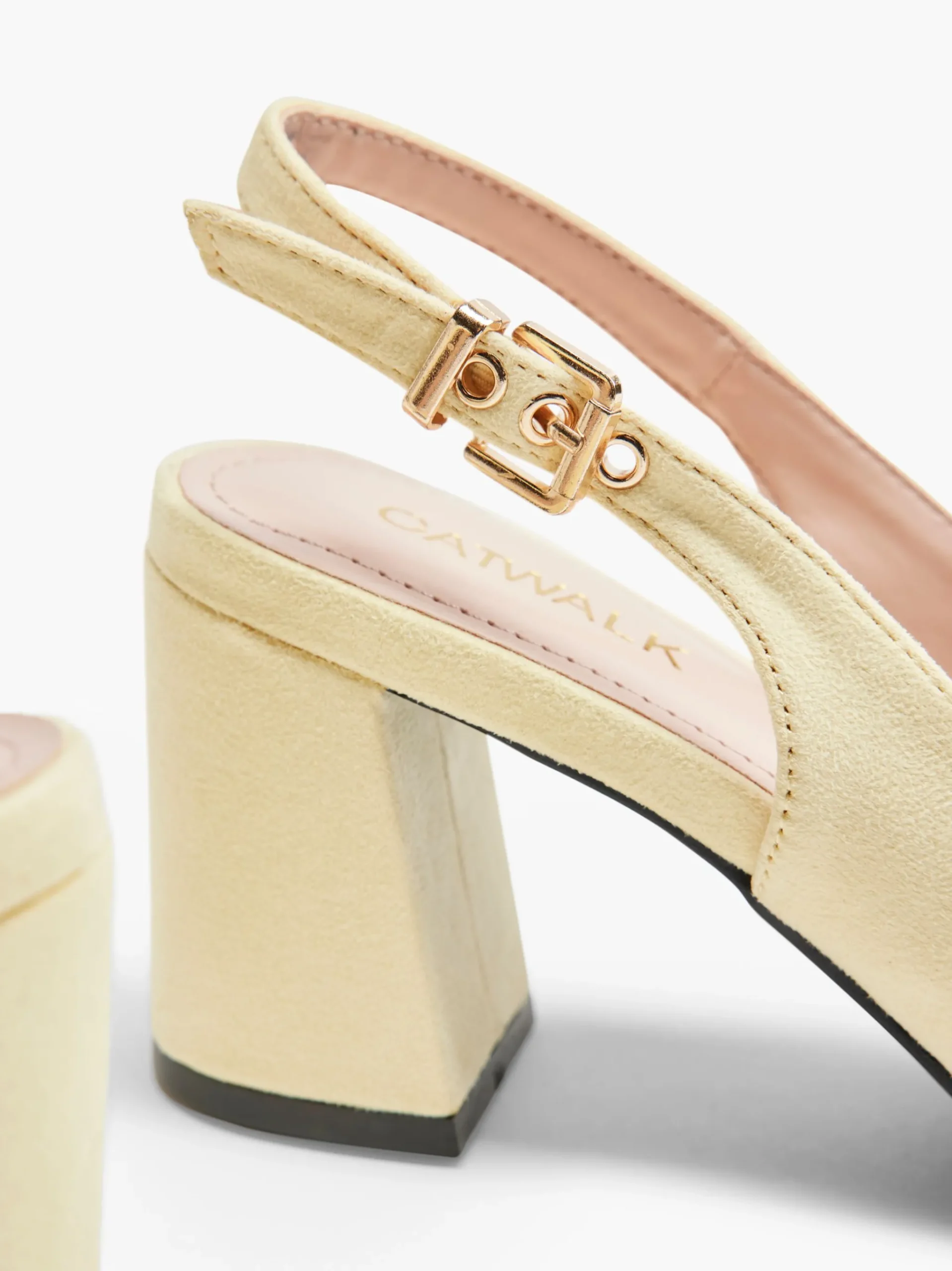 Best Catwalk Décolleté con cinturino Giallo