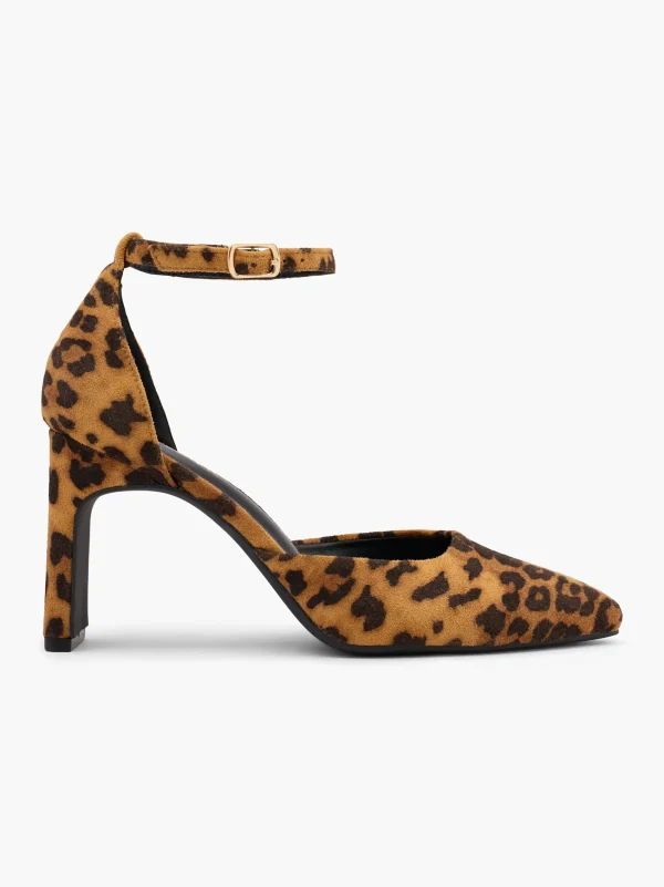 Cheap Catwalk Décolleté con fibbia Marrone