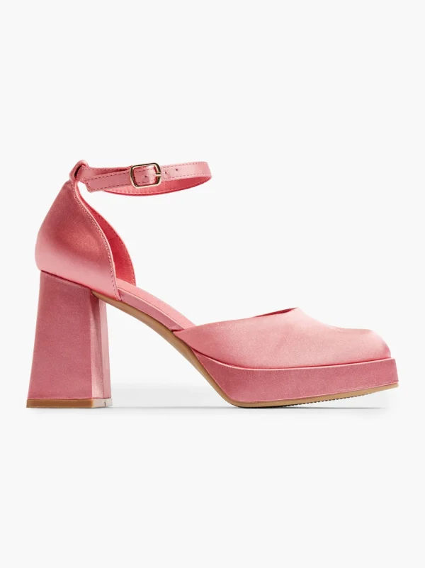 Online Claudia Ghizzani Décolleté con fibbia Rosa