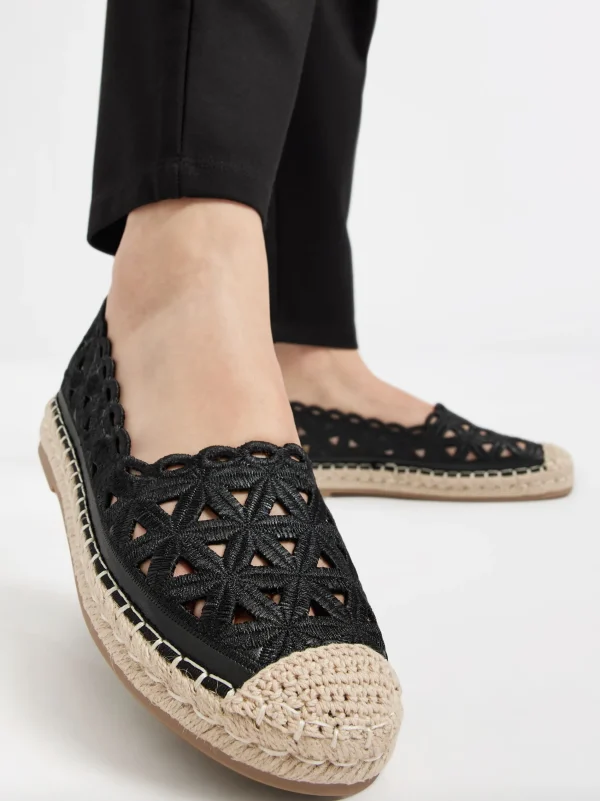 Cheap Graceland Espadrilla Nero