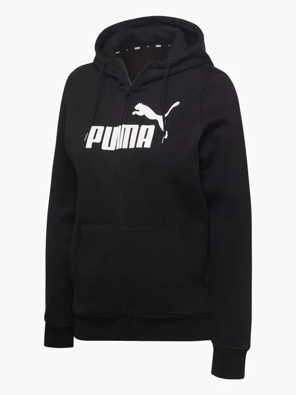 Sale PUMA Felpa con cappuccio Nero
