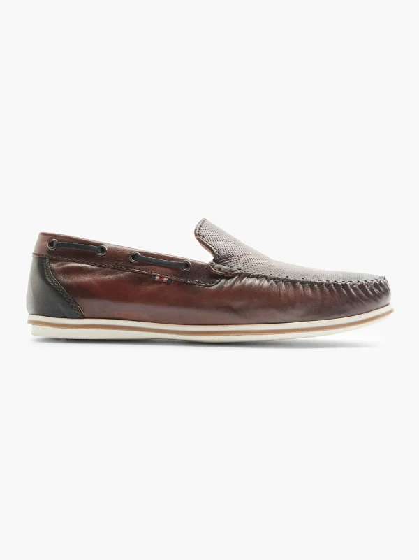 Cheap AM SHOE Mocassino Marrone