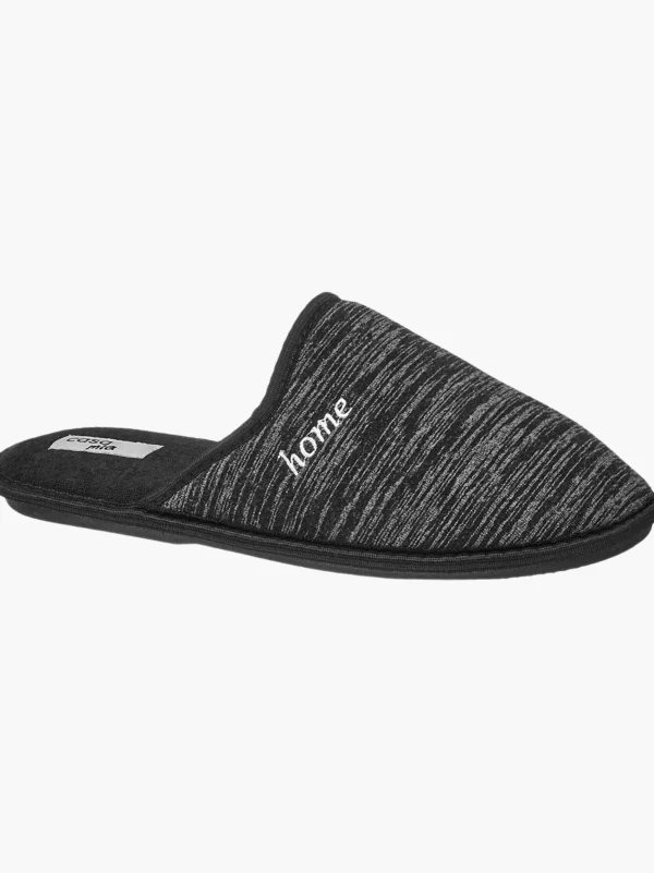 Cheap Casa mia Pantofola da casa Nero