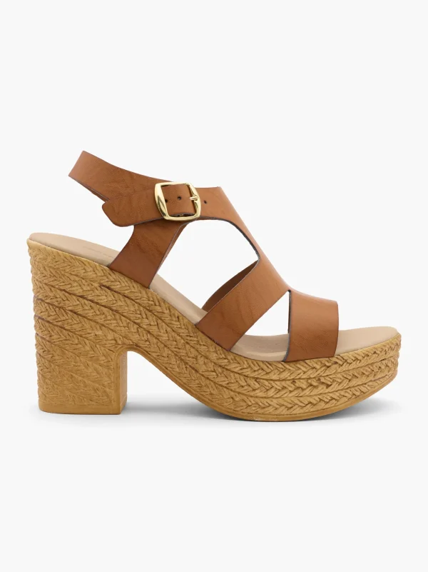 New Graceland Sandalo Marrone