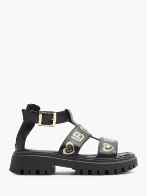 New Laura Biagiotti Love Sandalo Nero