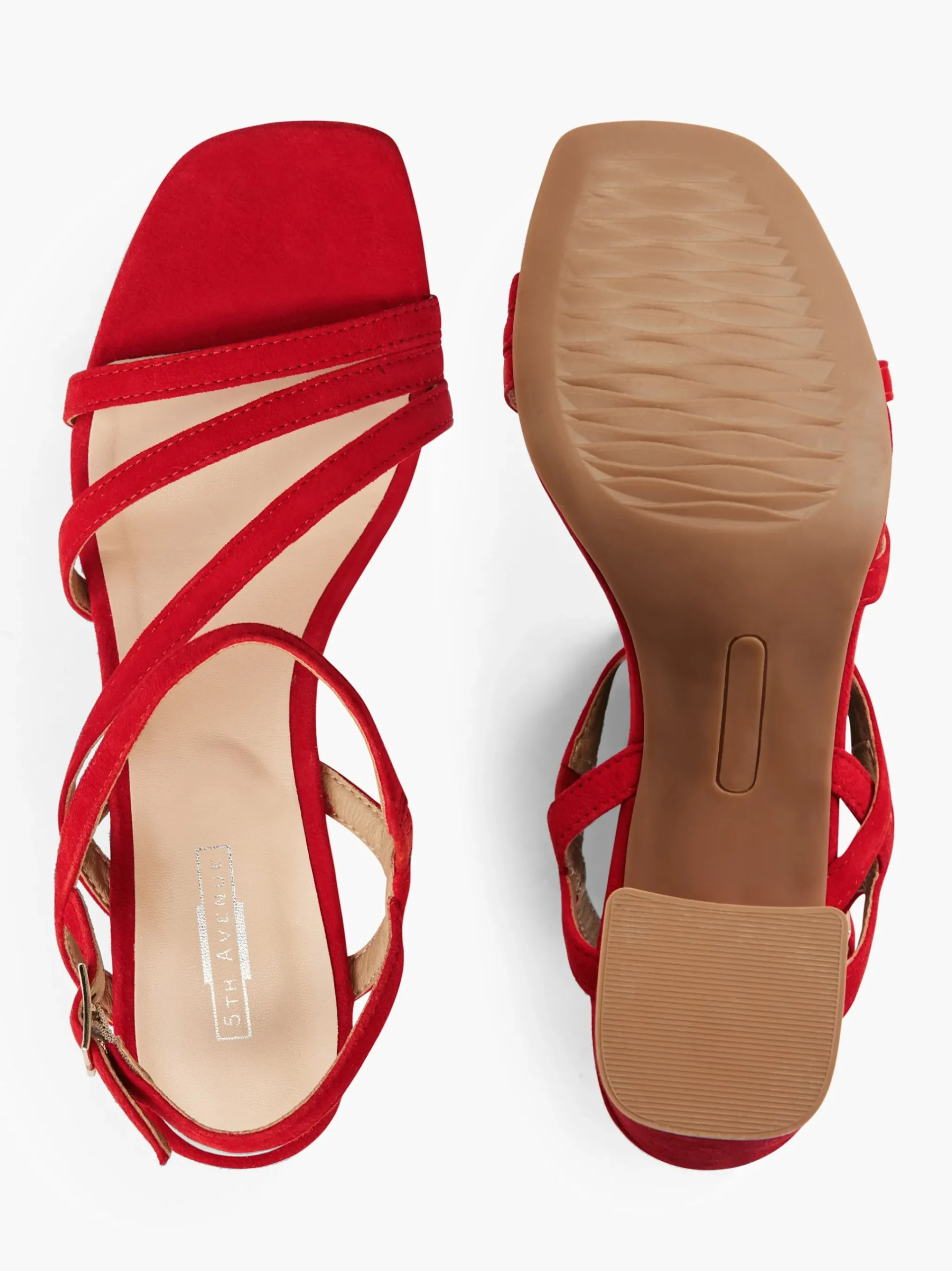 Discount 5th Avenue Sandalo Rosso