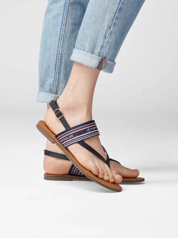Sale TOM TAILOR Sandalo infradito Blu