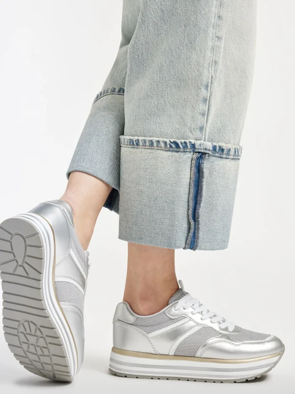 Hot Graceland Sneaker Argento