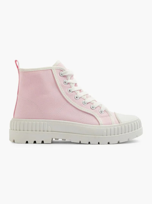 Online Vty Sneaker alta Rosa