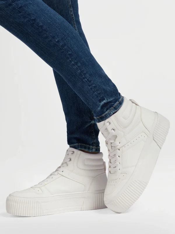 Online Graceland Sneaker alta Bianco