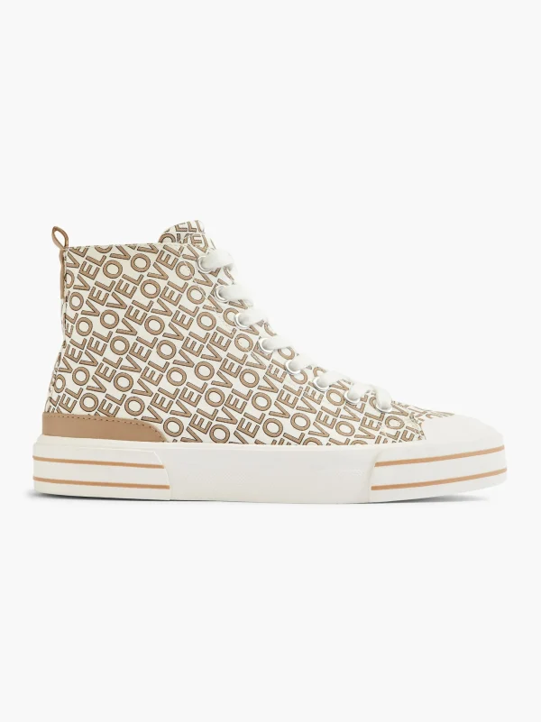 Cheap Graceland Sneaker alta Bianco