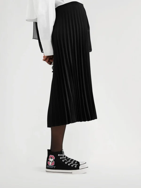 Shop THE PEANUTS Sneaker alta Nero