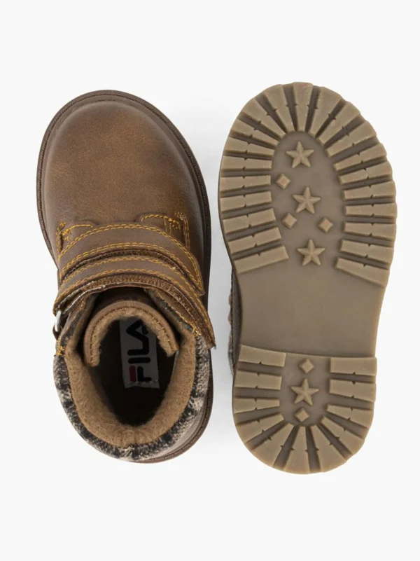 Cheap FILA Sneaker alta Marrone