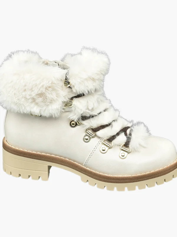 Clearance ESPRIT Stivale allacciato Bianco