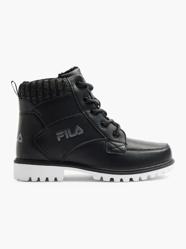 Shop FILA Stivale allacciato Nero