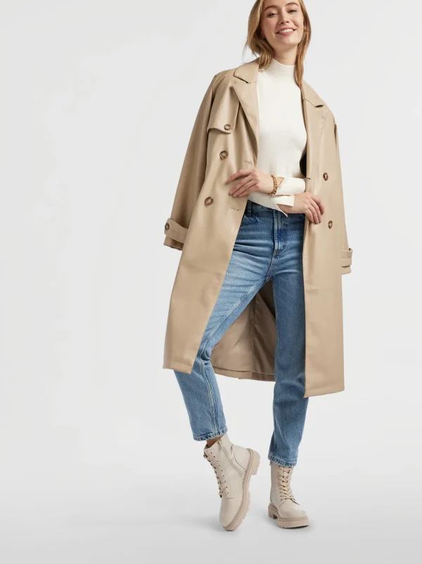 Online Graceland Stivale allacciato Beige