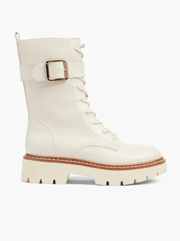 Cheap Catwalk Stivale allacciato Beige