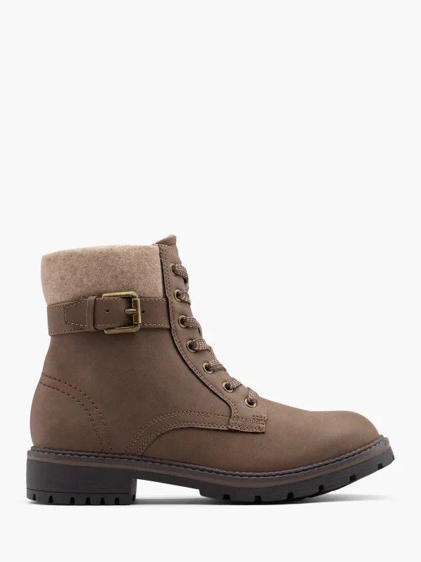 New Highland Creek Stivale allacciato Marrone