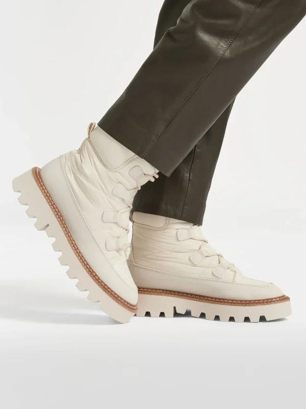 Fashion Catwalk Stivale allacciato Bianco Sporco