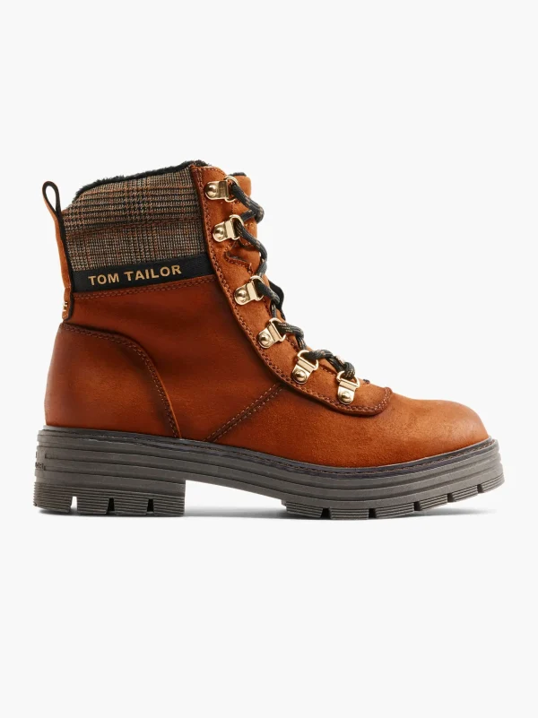 Flash Sale TOM TAILOR Stivale allacciato Marrone