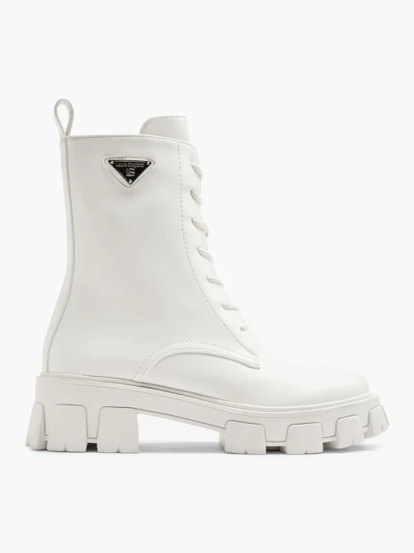 Discount Laura Biagiotti Stivale allacciato Bianco