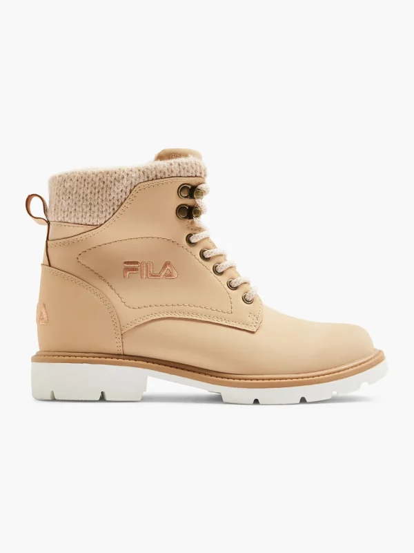 Clearance FILA Stivale allacciato Beige