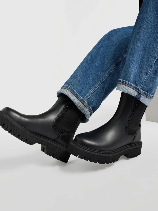 Discount Catwalk Stivale Chelsea Nero