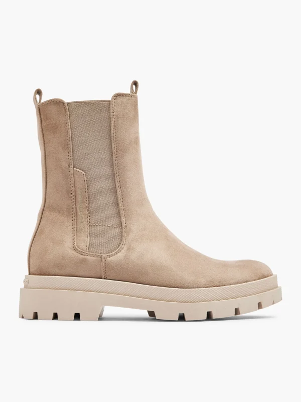 Best TOM TAILOR Stivale Chelsea Beige