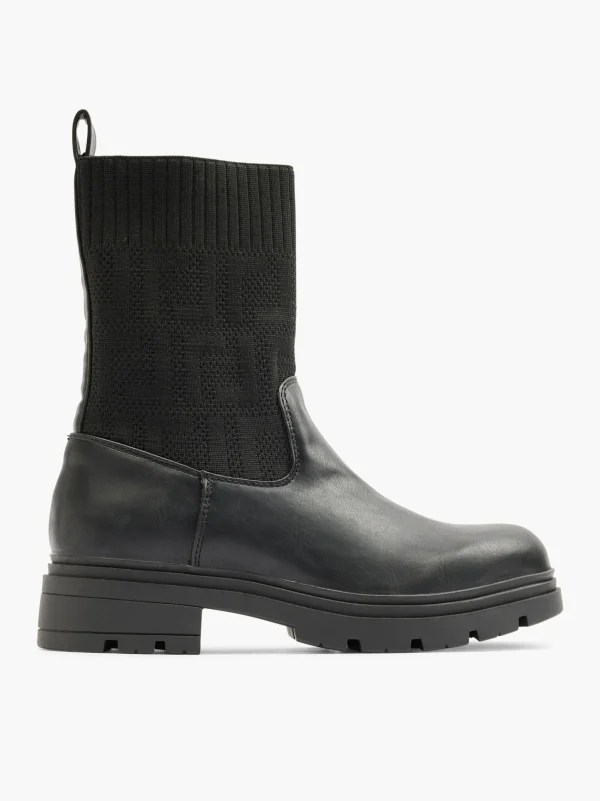 Shop Claudia Ghizzani Stivale Chelsea Nero