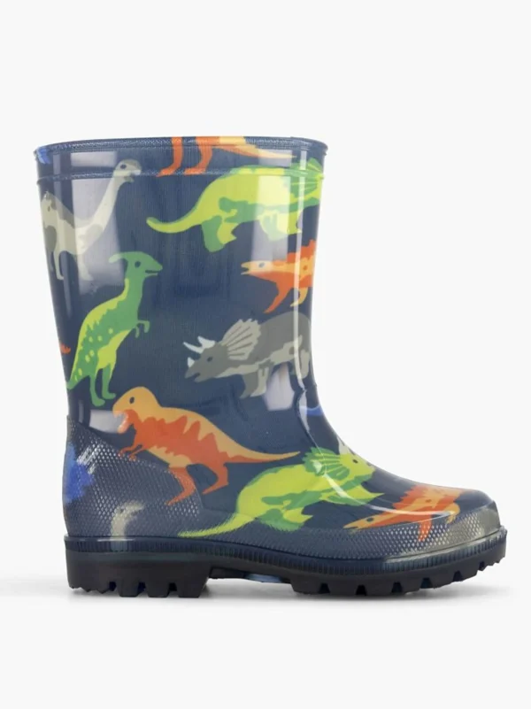 New Cortina Stivale di gomma Blu