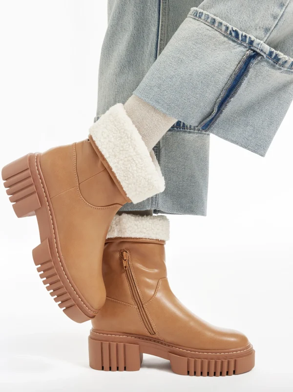 Discount Catwalk Stivale invernale Cognac