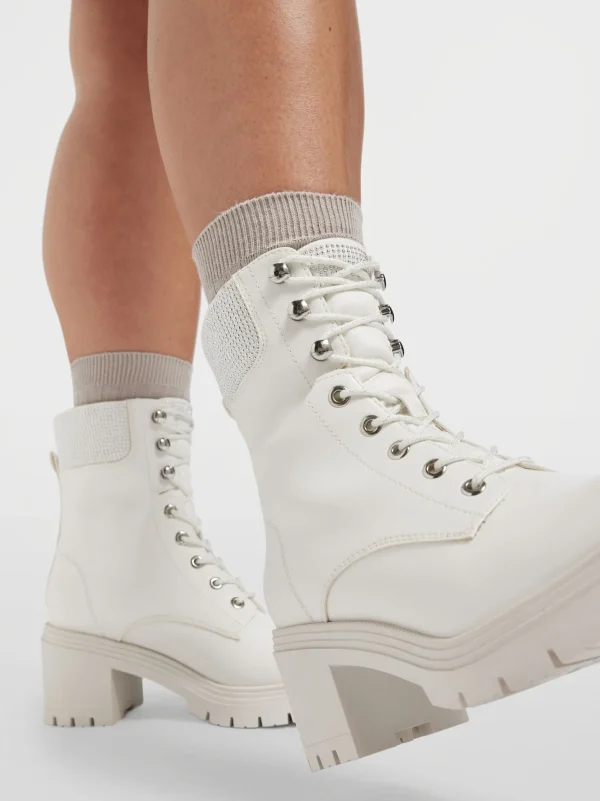 Best Catwalk Stivaletto allacciato Bianco