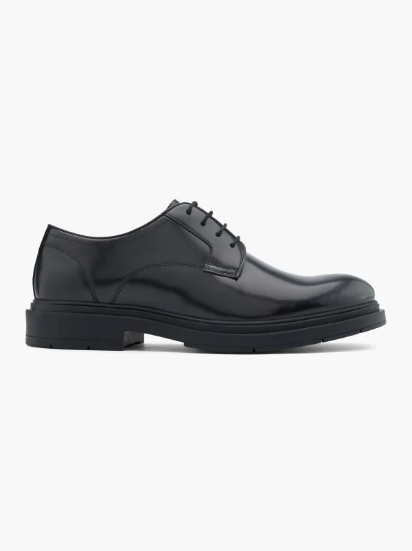 Clearance AM SHOE Stringata Nero